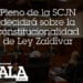 Pleno de la SCJN decidirá sobre la constitucionalidad de Ley Zaldívar