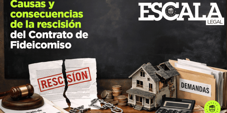 Causas y consecuencias de la rescisión del contrato de fideicomiso